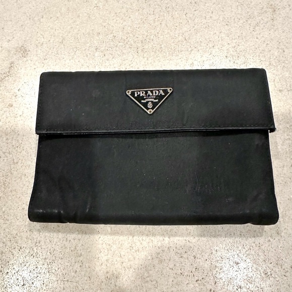 PRADA Black Nylon Wallet 4x6” - Picture 12 of 12